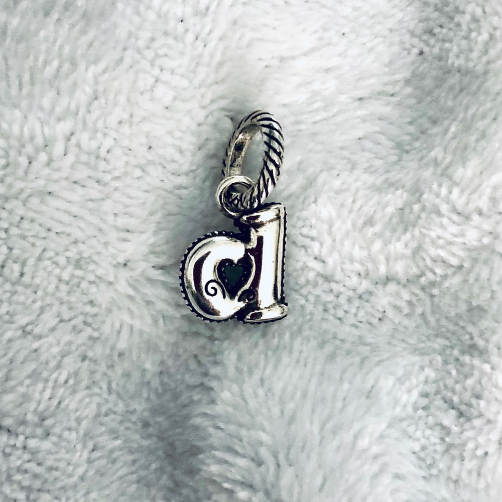 Brighton Letter “D” Charm